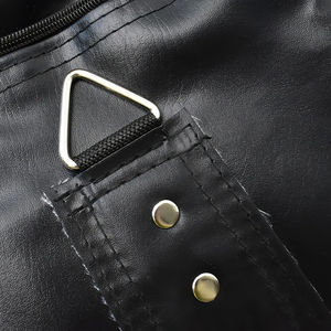 Sacs de frappe lourds en PVC vert et noir avec crochets, écologiques, légers, en cuir véritable et sacs de sable, haute qualité OEM - Product Image 6