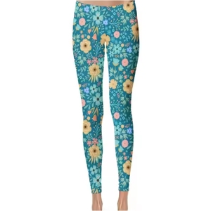 Legging de yoga pour femme, taille haute, uni, avec cordon de serrage, séchage rapide, sans couture, respirant, effet push-up, pour le fitness, la course à pied et les activités sportives, modèle 2026 - Product Image 2