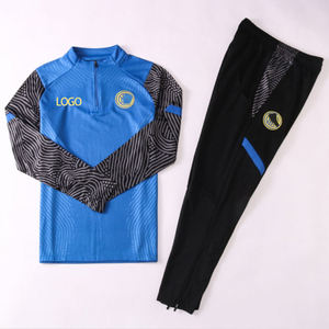 Nuevo conjunto de chándal de fútbol de alta calidad para hombre, traje de entrenamiento de fútbol al aire libre informal personalizado - Product Image 5