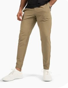 Pantalons décontractés pour hommes, best-seller automne 2025, de haute qualité, coupe ajustée, élégants, taille élastique, respirants - Product Image 1