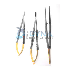 Dynaintl Juego de Micro Suturas de Alta Calidad, Portaagujas TC de 7 pulgadas, Tijeras TC, Pinzas TC, Casete de Esterilización para Instrumentos Dentales - Product Image 5