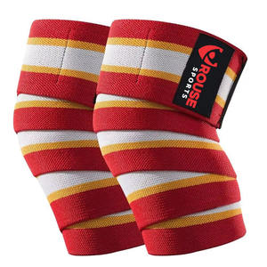 Rodilleras de Compresión de Alta Calidad para Levantamiento de Pesas, Vendajes de Soporte de Rodilla Resistentes para Entrenamiento en Gimnasio y Levantamiento de Potencia - Product Image 3