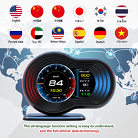 WIIYII OBD2 Turbo Pressure F9 Head-Up-Display obd2 Messgerät als Autozubehör hud obd2 Scanner für Fahrzeug