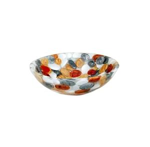 Cuencos de resina para servir ensalada de cocina hechos a mano, cuencos para mezclar frutas, decoración del hogar, diseño de remolino redondo, cuenco de resina por Crafted Treasures - Product Image 5