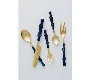 ชุดเครื่องใช้บนโต๊ะอาหารทำจากโลหะมีสไตล์ชุดเครื่องใช้บนโต๊ะอาหารทำจากโลหะขัดเงาหนัก - Product Image 2