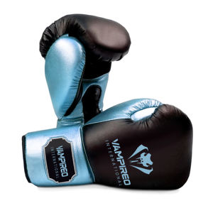 Guantes de boxeo de color con logotipo personalizado, guantes de boxeo de cuero PU resistentes al desgarro con soporte para muñeca, capacidad de marca superior HS - Product Image 6