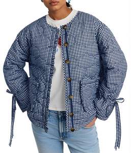 Duck Down Puffer <b>Jacket</b> Women Bomber Winter Coat Black <b>Pink</b> Patchwork Fashion Designer <b>Ladies</b> Short Custom <b>Jacket</b> with logo - Product Image 1