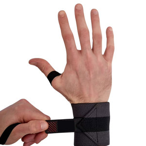 Professional New Design Wrist Support Custom Made Wrist Wraps Weightlifting Workout Fitness - Product Image 4