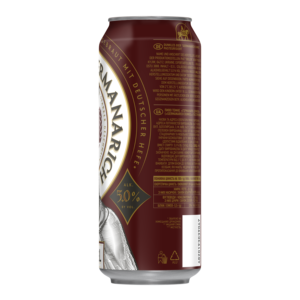 เบียร์เยอรมันริช ดังเคิล ลาเกอร์ 5% เอเบฟี แบบแชมเปญ กระป๋อง 500 มล. พาสเจอร์ไรส์ ยูเครน - Product Image 2