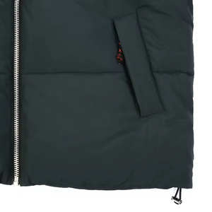 Veste matelassée décontractée pour adultes, de haute qualité, tricotée, bonnet d'hiver, impression numérique, logo vierge, 100% coton, OEM ODM, mode - Product Image 4