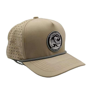 Gorra de Béisbol Profesional Unisex Personalizada, 100% Algodón, con Parche de Goma con Logotipo, Gorra Trucker con Corte Láser, Bordado, Ajustable y a la Moda - Product Image 5