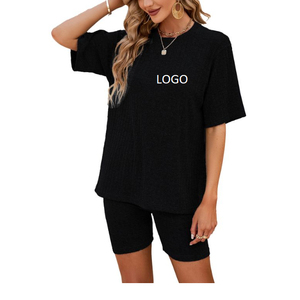 เสื้อกล้ามผู้หญิงแขนสั้นคอกลมออกแบบได้ตามต้องการแฟชั่นฤดูร้อน - Product Image 2