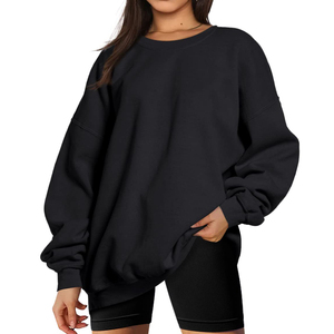 Unisex cómodo personalizado bordado Logo pulóver sudadera para mujer envío rápido con capucha fácil de usar para el invierno - Product Image 4