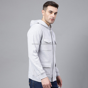 Nardon Apparel Chaqueta de lana polar de invierno para hombre Impreso personalizado A prueba de viento con cuello levantado Estilo callejero - Product Image 3