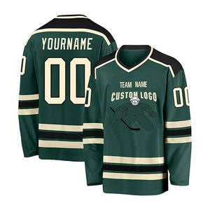 ชุดเสื้อกีฬาฮอกกี้น้ำแข็งสำหรับเยาวชนของผู้ชายชุดออกแบบได้ตามต้องการพิมพ์ชื่อและหมายเลขรวมทั้งโลโก้ OEM - Product Image 6