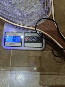 ตาข่ายซิลิโคนพับได้79.5ซม. ตาข่ายประมงพร้อมสวิตช์ล็อกสายพานคลิปหนีบเข็มขัด N02ตกปลาเทราต์ - Product Image 4