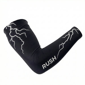 Manchon de compression professionnel personnalisé à prix de gros, protection UV, pour la course, le cyclisme et le basketball - Product Image 4