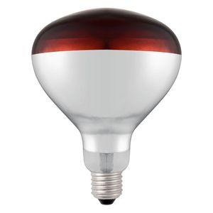 HENDI 230V/250W Infrared Heat Bulb Red 125x(H)170mm for <b>Stoves</b> - Product Image 1
