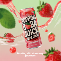 Boisson rafraîchissante de jus de fruits Boba à éclater Saveurs tropicales, jus de bulle avec éclatement de Boba, OEM/ODM disponible