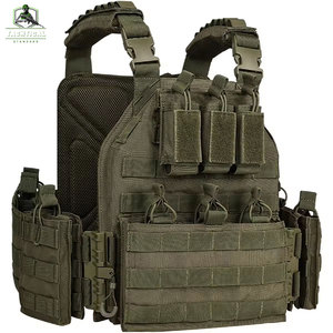 Chaleco Táctico Sin Mangas de Diseño Único, Venta al por Mayor, Color Sólido, Nailon y Poliéster Ligero, Color Personalizable, Alta Calidad - Product Image 1