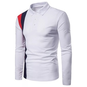 Polo de algodón transpirable, polos elegantes para hombre, polos de lujo de primera calidad con cuello de algodón, diseño profesional ajustado - Product Image 2