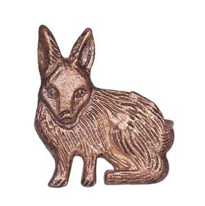 Anneau de serviette en métal doré pour la décoration de Noël et de mariage, accessoire de table design pour fêtes - Product Image 4