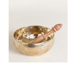 <b>Engraved</b> <b>Metal</b> Singing Bowl with Decorative Designs - Product Image 4