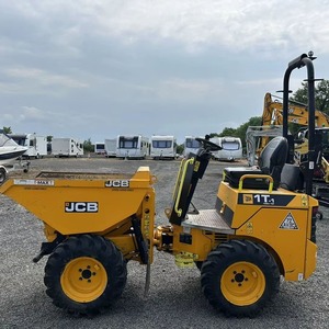 รถตักล้อยาง JCB รุ่น HTD-5 แบบไม่มีมลพิษ ขนาด 1 ตัน แบบเทท้ายสูง พร้อมเครื่องยนต์และลูกปืน สำหรับงานก่อสร้างและจัดสวน - Product Image 1