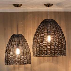 Abat-jour Lampe Prix Compétitif Décoration Tissée à la Main Artisanat Oem/Odm Du Vietnam Fabricant - Product Image 3