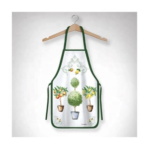 Nordic Simple Mushroom Nuts Impreso Floristería Algodón Lino Jardinería Cafeterías Delantales de cocina para cocinar Restaurante Pinafore - Product Image 3