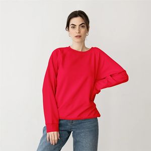 Sudadera lisa de manga larga para mujer Venta al por mayor sudaderas transpirables térmicas de moda cómodas informales únicas para mujer - Product Image 1