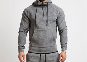 Unisex Vintage Hoodies 100% algodón personalizado liso pulóver con cuello con capucha y logotipo barato de impresión para los hombres - Product Image 3