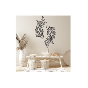 Art mural moderne abstrait en métal personnalisable pour la décoration intérieure du salon disponible au meilleur prix de gros - Product Image 1