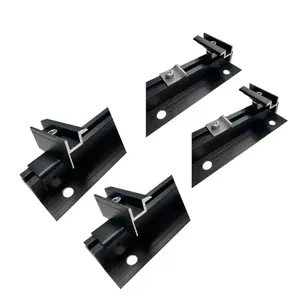 Solar EvoWall Kit di Montaggio a Parete completo nero – Per un modulo FV - Product Image 1