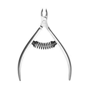 Pince à ongles professionnelle en acier inoxydable poignée à ressort enlever la peau morte pince à cuticules pour ongle d'orteil - Product Image 1