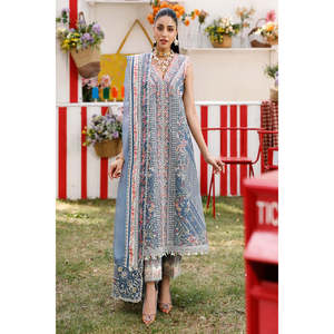 Bin Ilyas Chiffon brodé de luxe '26 33-B-TC-1495 pour le printemps/été - Product Image 1