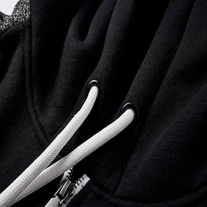 เสื้อฮู้ดผ้าคอตตอนสำหรับผู้ชายผ้า100% แบบกรดเสื้อมีฮู้ดผ้ากันแดดซีดจางน้ำหนักมากพร้อมโลโก้สำหรับฤดูหนาวผลิตตามสั่ง - Product Image 6