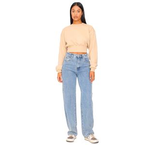 Haut court en polaire pour femmes Design moderne Tissu confortable Forme décontractée Production en usine OEM Étiquette personnalisée Vente en gros Street Fashion Wear - Product Image 5