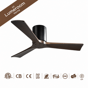 42 Inch Low Profile Ceiling <b>Fan</b> No Light Modern Wood Ceiling <b>Fan</b> Quiet DC Motor <b>Remote</b> <b>Control</b> for Bedroom - Product Image 6