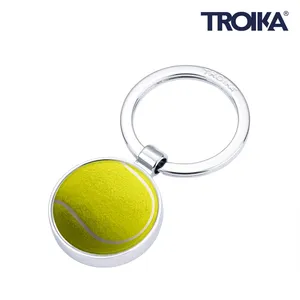Portachiavi da tennis personalizzato e moschettone: gadget promozionali personalizzabili - Product Image 1