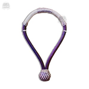 Bosal en cuir brut occidental tressé à la main, équipement équestre, couleur personnalisée - Product Image 3