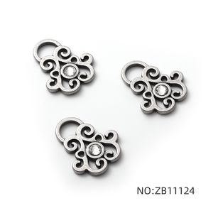 Terbaru label pakaian logam garmen kustom desain label logam dekoratif dengan Logo untuk pakaian - Product Image 3