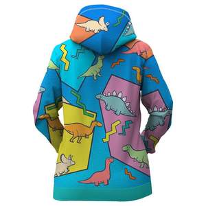 Sudaderas con capucha de sublimación de estilo callejero de alta calidad para hombres y mujeres, sudaderas con capucha de sublimación de poliéster a la venta - Product Image 3