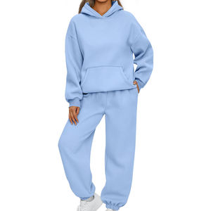 Survêtement confortable et élégant pour femme Impression personnalisée Survêtement Streetwear à manches longues pour femme - Product Image 1