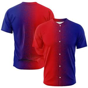 Maillot de Baseball Softball Personnalisable de Haute Qualité Impression par Sublimation Unisexe Vêtements de L'équipe de Haute Conception OEM Tailles Plus Size - Product Image 4