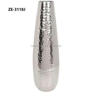 Florero de Metal hecho a mano de nuevo diseño de moda para decoración de bodas y festivales de India Export - Product Image 6