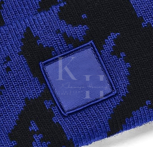 Gorro ligero de Color sólido, gorro de punto transpirable para primavera y otoño, accesorio de moda de impresión Digital - Product Image 3