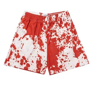 Short de basket-ball pour hommes sur mesure de haute qualité maille respirante sublimée avec fermeture à cordon de serrage à motif solide pour les garçons de l'équipe - Product Image 6