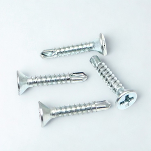 Din 7504 O / ISO 15482 thép carbon mạ kẽm Đầu chìm tự khoan Vít Đầu Phẳng SDS - Product Image 2