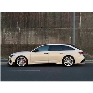 2019-2024 חלקי רכב בחצאיות צד באיכות גבוהה עבור audi a6 s6 שדרוג audi rs6 בצד סגנון - Product Image 3